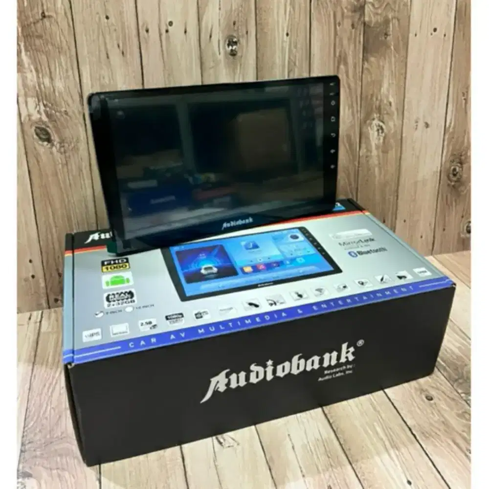 Head unit android audiobank ram 2/32 layar 9 inch + pasang