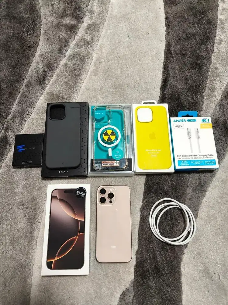 Iphone 16 Pro max 1TB garansi blibli dessert titanium