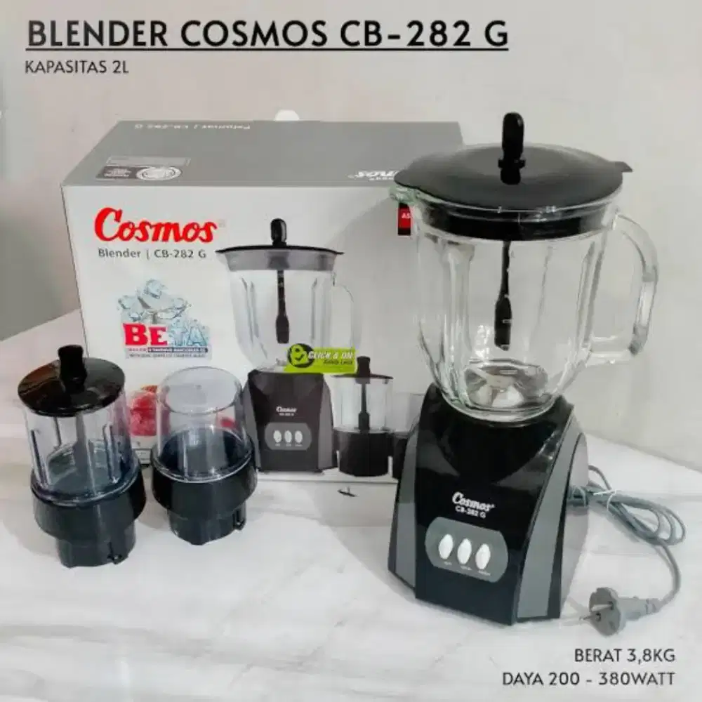 Anti Ribet! Dapatkan Hasil Sempurna dengan Blender Cosmos CB 282 G