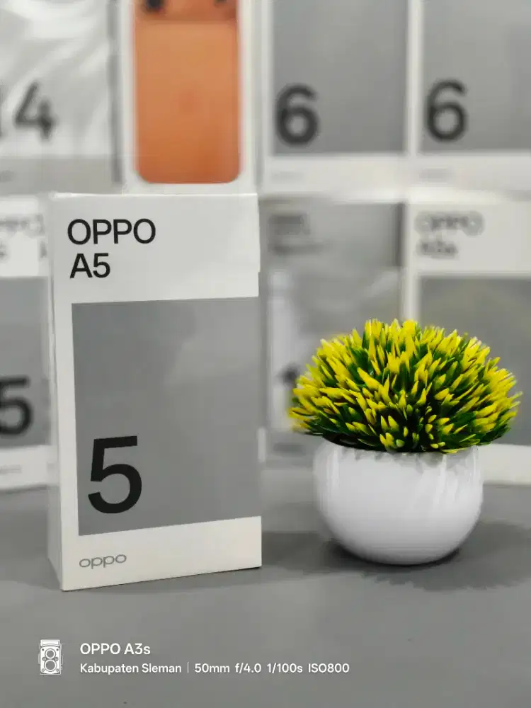 Oppo a5 2025 Ram 8/128gb New segel garansi 1tahun