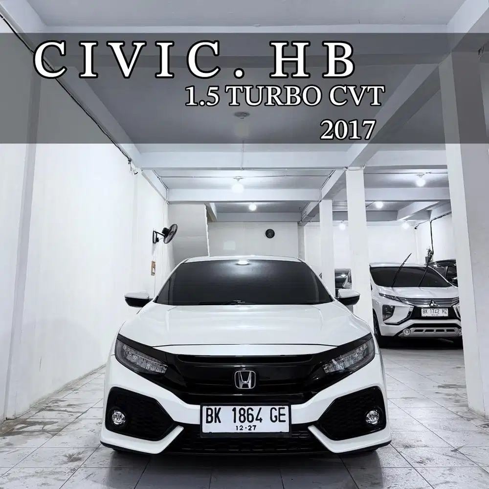 [DP 38JT‼️] CIVIC HATCHBACK 1.5 TURBO CVT 2017 pmk 2018