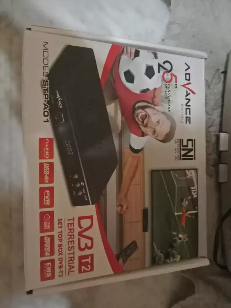 STB ADVANCE & ANTENA TAFTWARE BARU LENGKAP BUAT TV ANALOG SIAP DIGITAL
