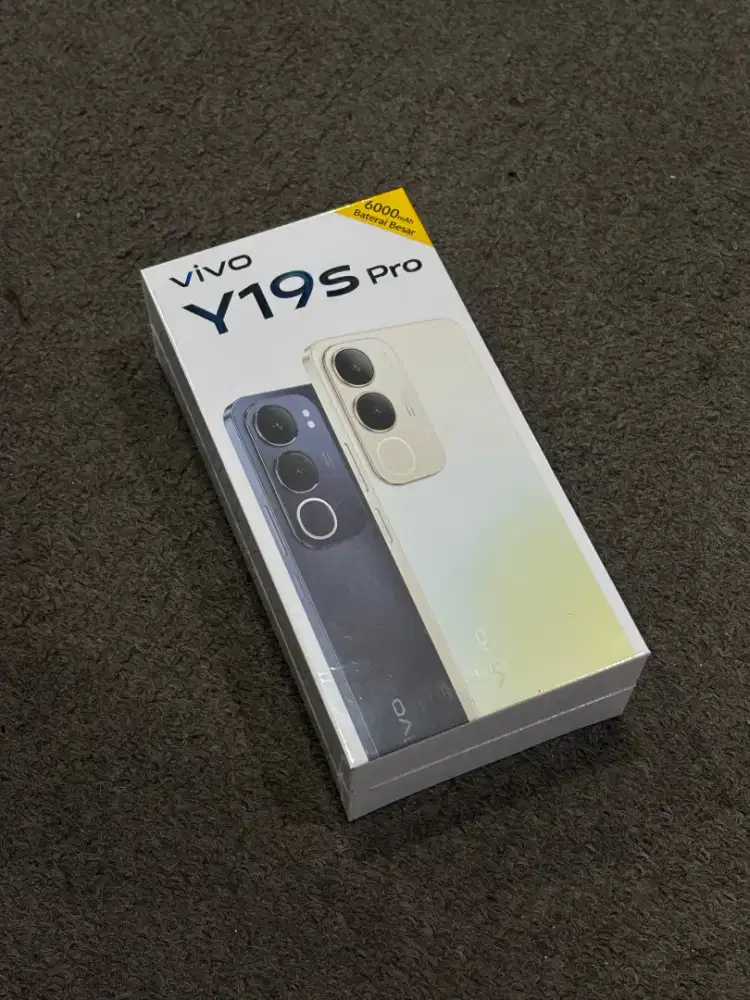 Vivo Y19s pro ram 8/128 bisa tanpa dp
