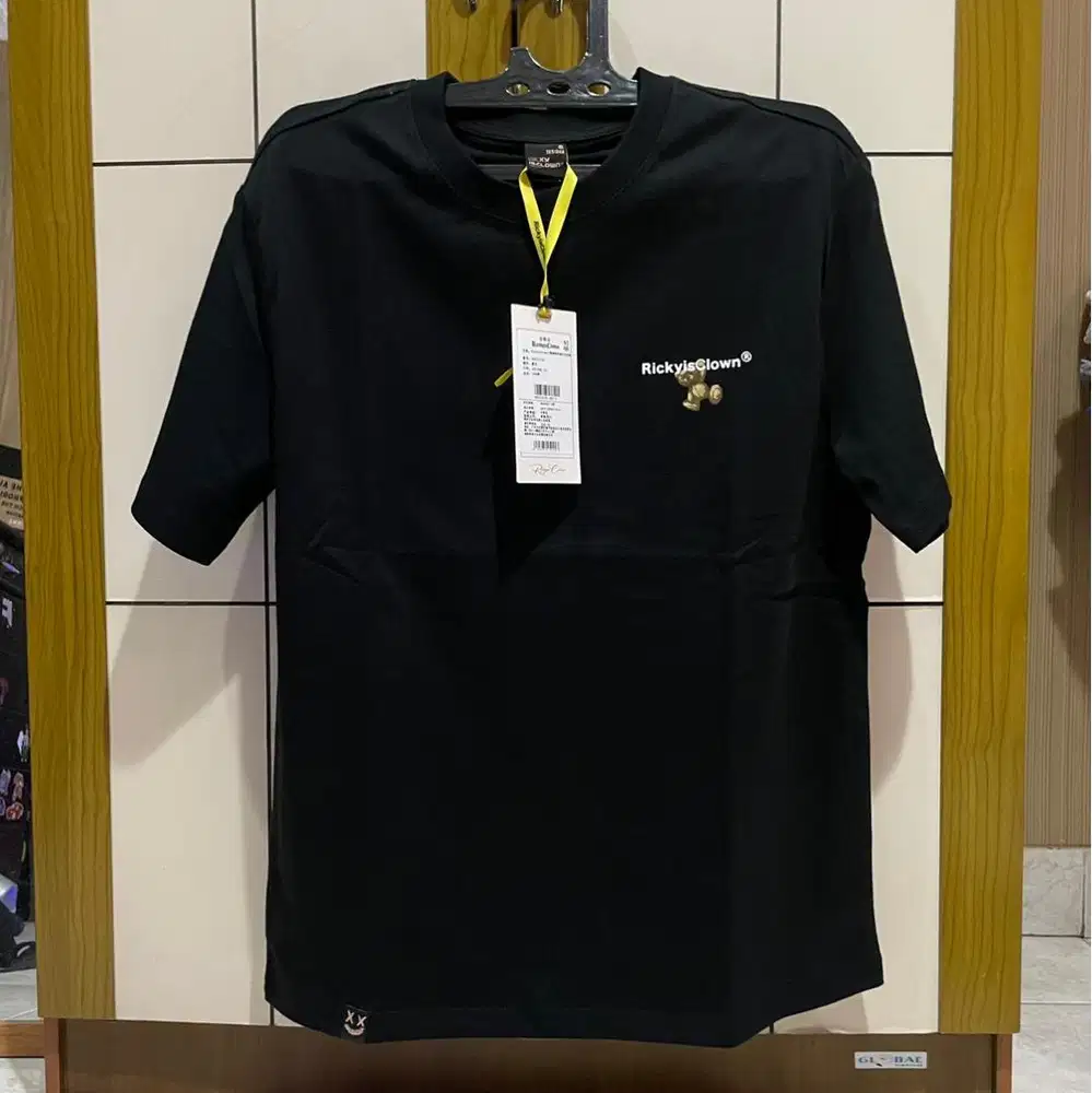 RICKYISCLOWN BLACK DOLL TEE ORIGINAL 100%