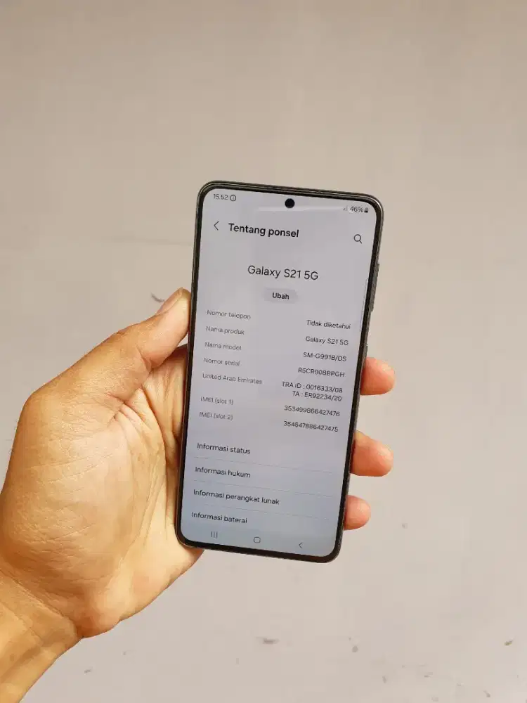 Samsung s21 5G 8/256 (inter) fullset
