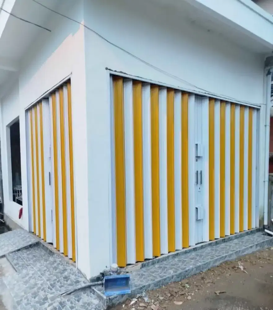 Pintu ruko,garasi,warung dll