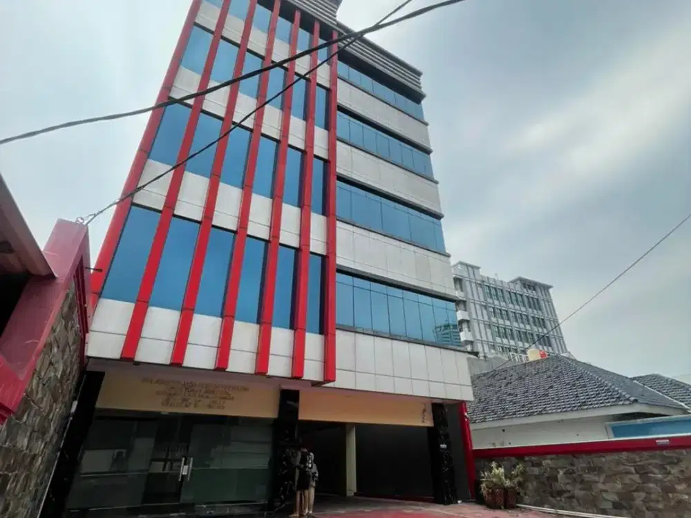 Sale/Rent Gedung Siap Pakai di Menteng – 5 Lantai - Parkir Luas - Lokasi Premium Jakarta Pusat