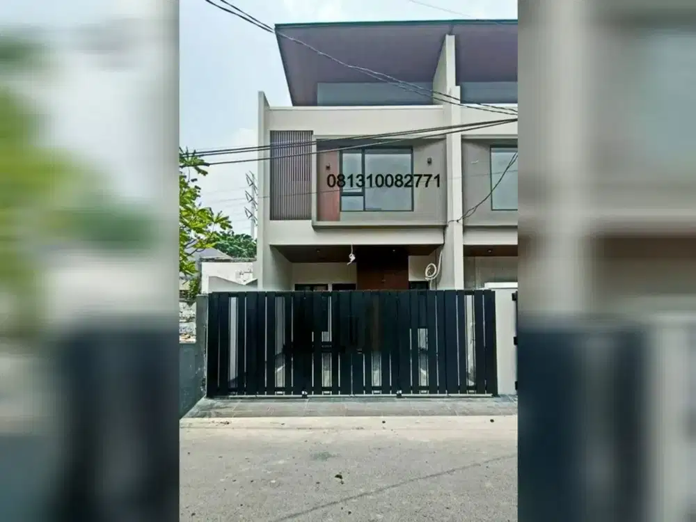 Rumah Baru Design Modern Natural Di Rawamangun Jakarta Timur