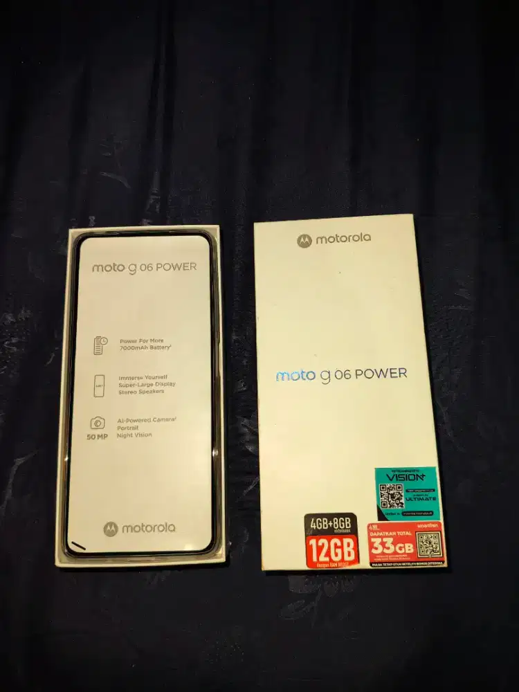 Motorola g 06 power 4+4/128 baru