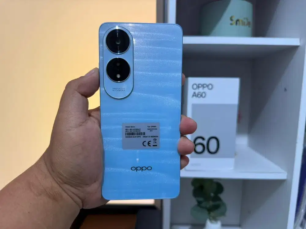 Oppo a60 8/128gb mulus 1000% seperti baru fullset