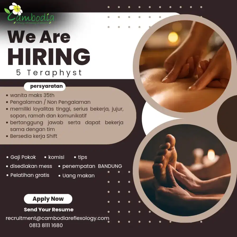 DIBUTUHKAN YANG SERIUS MAU KERJA