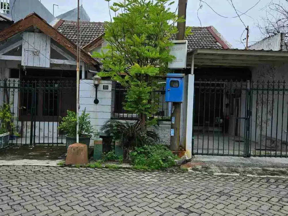 jual rumah hitung tanah saja panjang jiwo permai murah