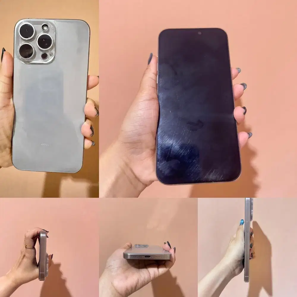 Iphone 15 promax 256gb pemakaian pribadi ada 2 unit