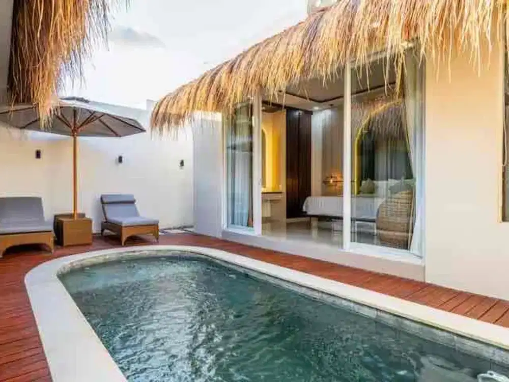 DISEWAKAN VILA PRIVATE POOL 2BR DI SEMINYAK AT