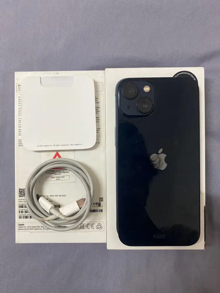 Iphone 13 Midnight 128GB BH 89% Resmi Blibli