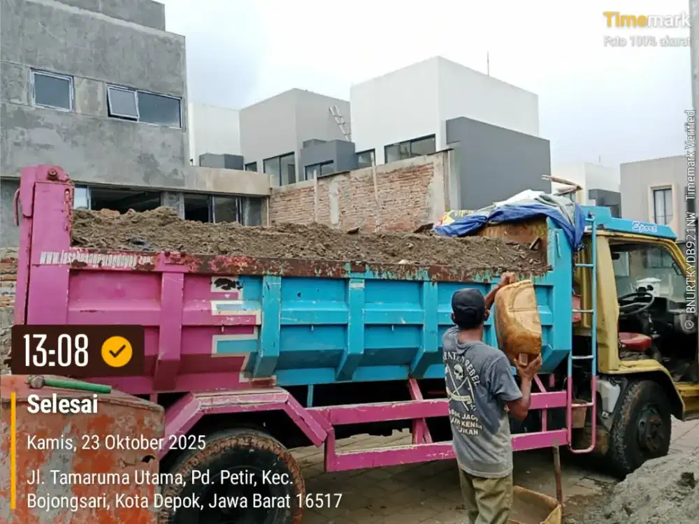 Jasa Buang Puing Depok 24 Jam Cepat