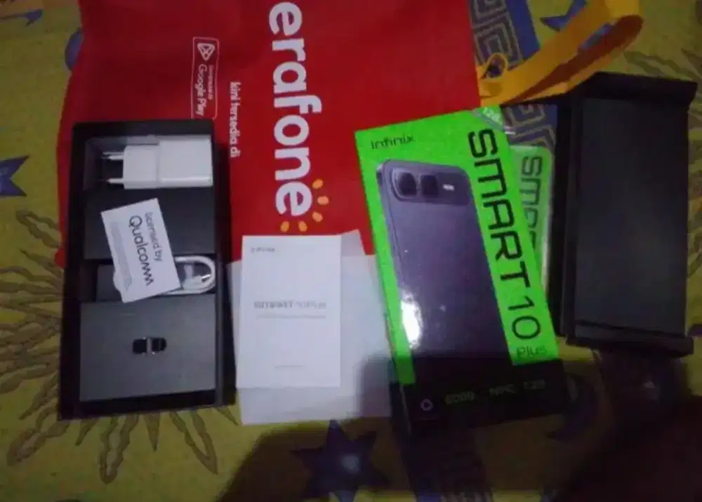 Infinix smart 10 plus ram 8+8/128 1bulan pakai