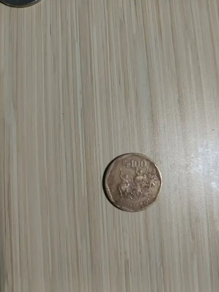 Koin Rp 100 tahun 1995