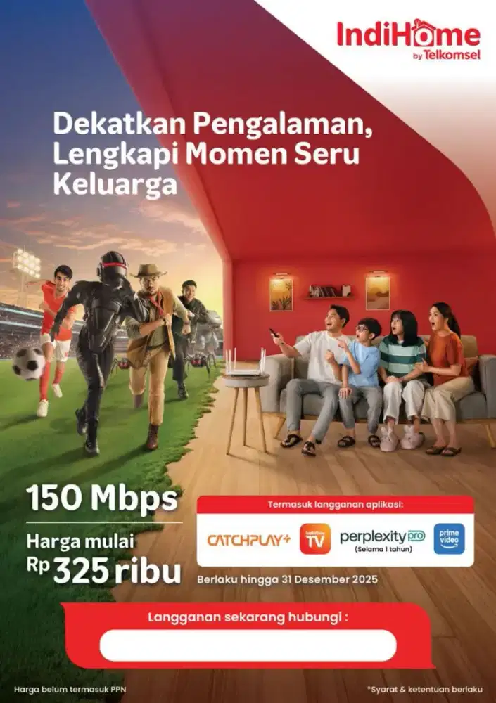 Pemasangan wifi Indihome baru