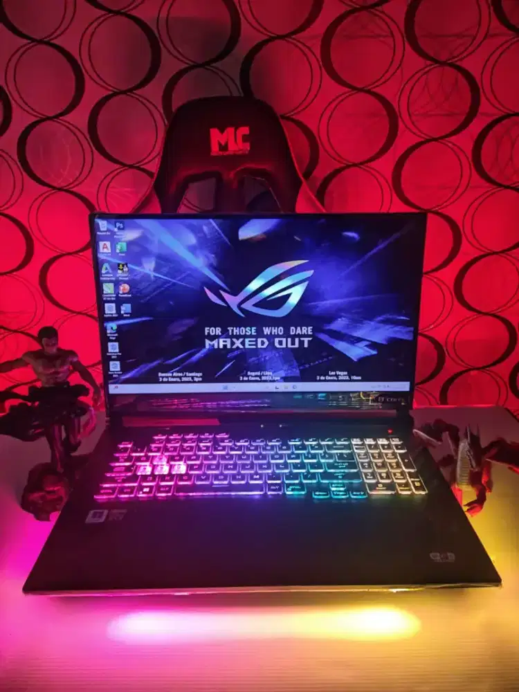 ASUS ROG G713QE-331  [RAM 16GB/SSD 512GB/VGA NVIDIA RTX 3050TI]
