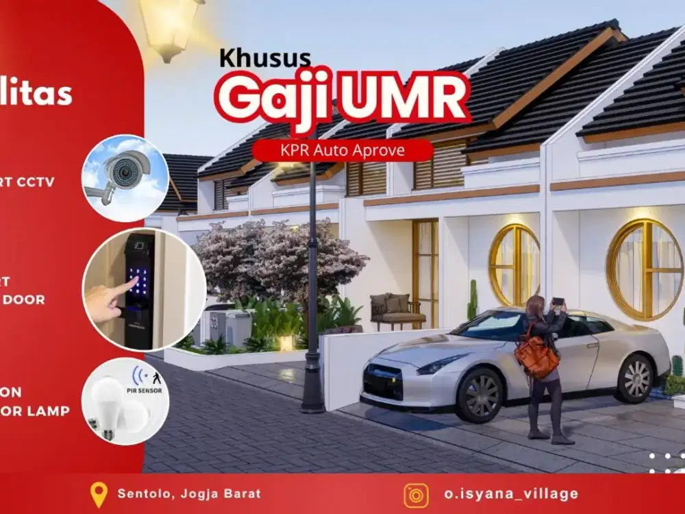 RUMAH GAYA JEPANG DI KULONPROGO JOGJA DEKAT EXIT TOL SENTOLO MODERN