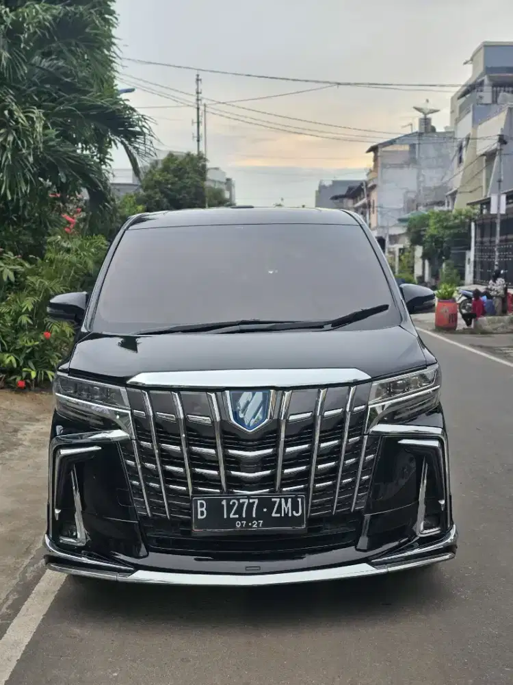Alphard G 2010 upgrade 2018