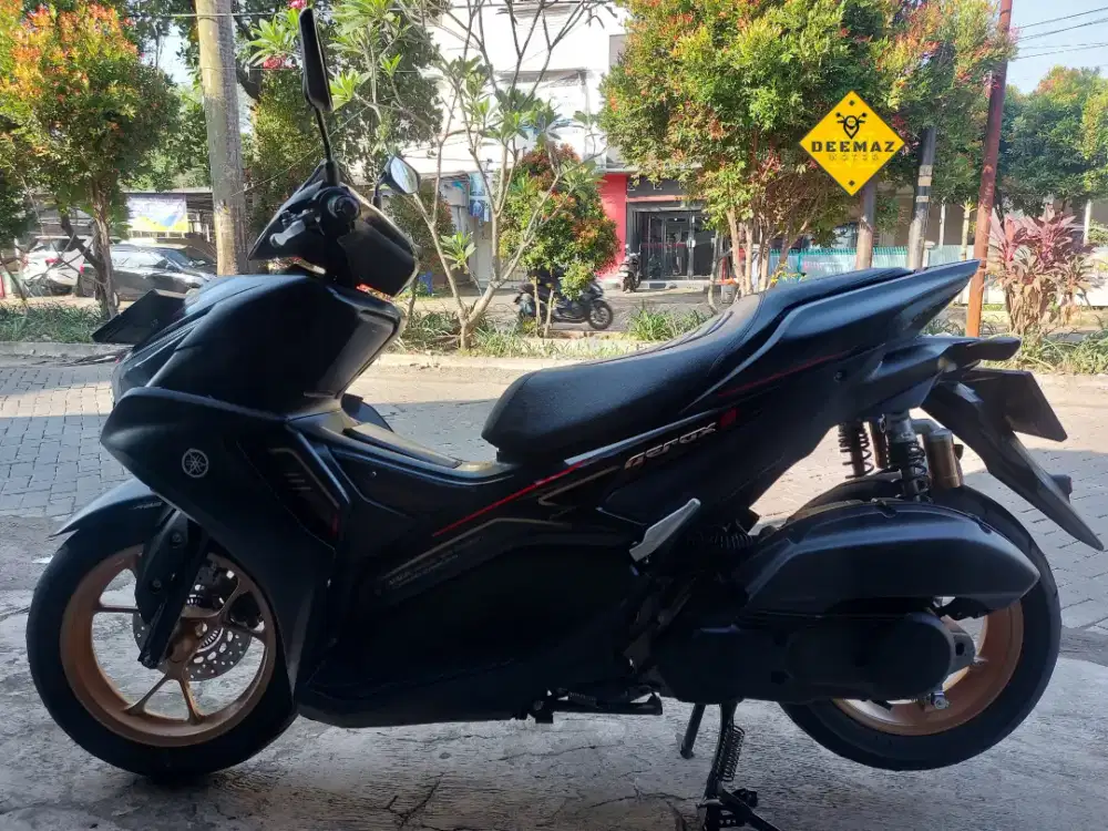 (DP 500)‼️ Plat B TangKot Aerox S ABS Keyless Connected Hitam 2023