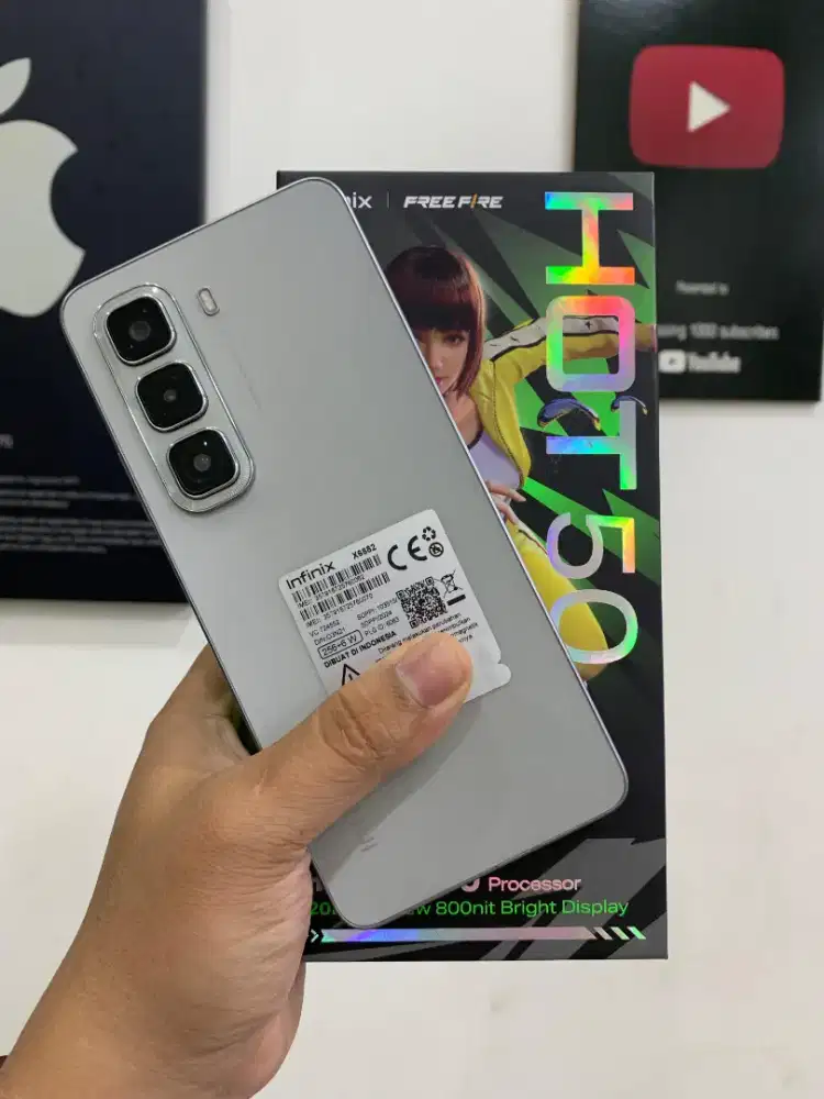 infinix hot50 6/256gb grey