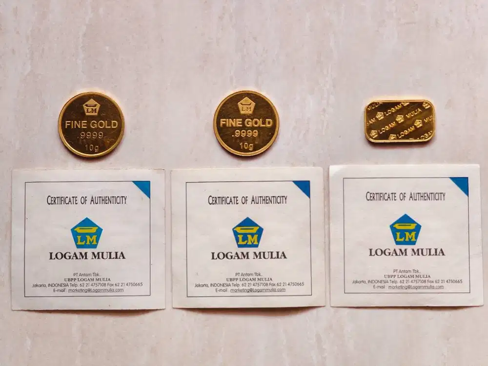 Logam Mulia Antam 10 Gram