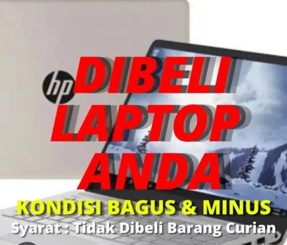dibeli Laptop Bekas