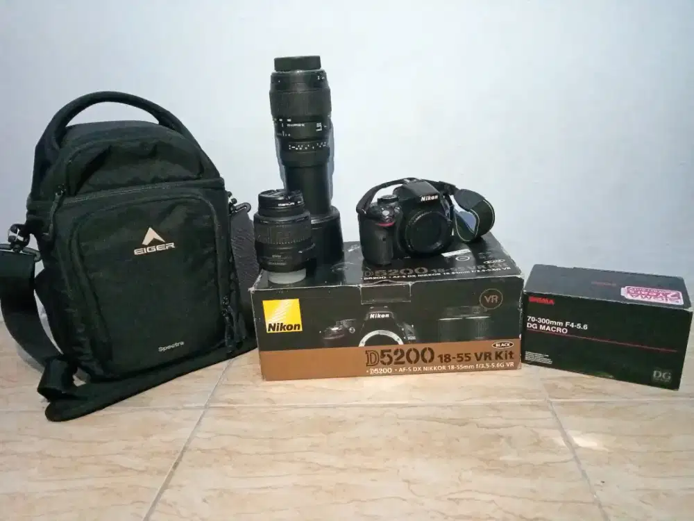 Jual Kamera NiKON D5200