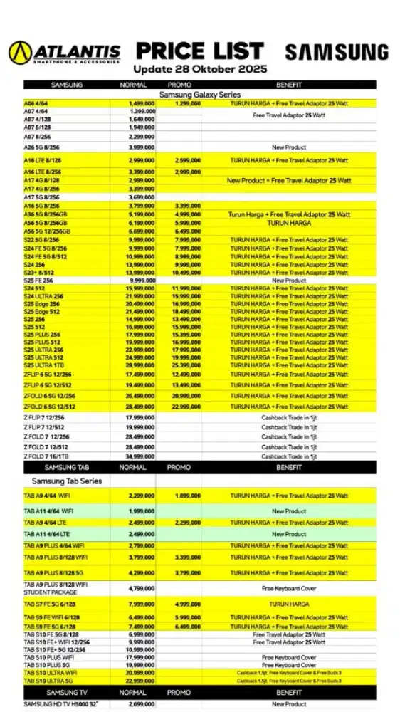 SAMSUNG GALAXY A26 ATLANTIS