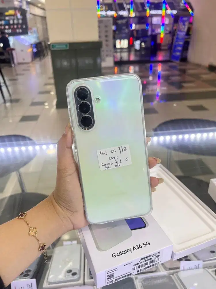 second samsung a36 5g 8/128 like new garansi panjang