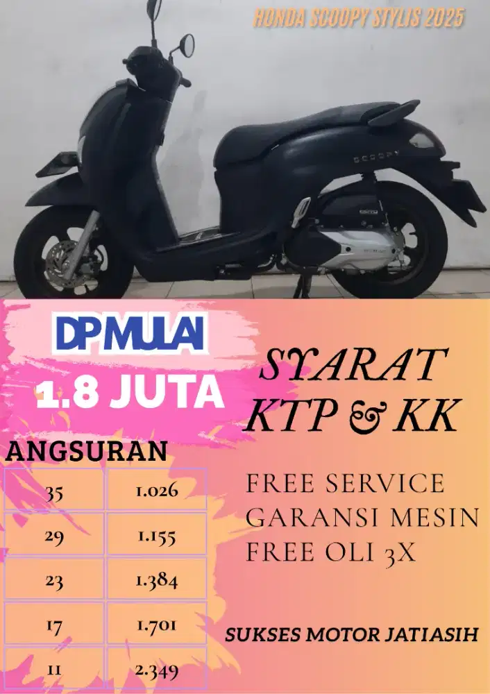 HONDA SCOOPY STYLISH 2025