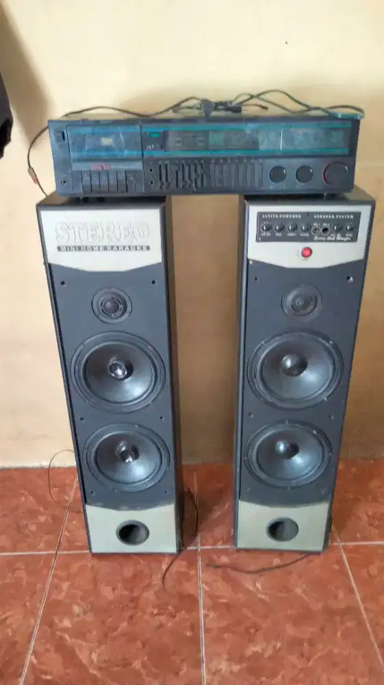 Jual tapedeck merk TENS hidup BB