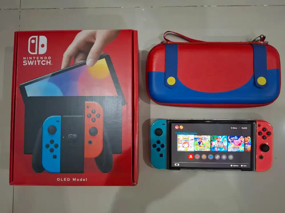 Dijual Nintendo Switch Oled Neon