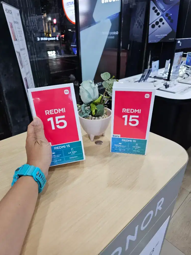 Redmi 15 8/256 ( NEW RESMI HARGA PROMO)