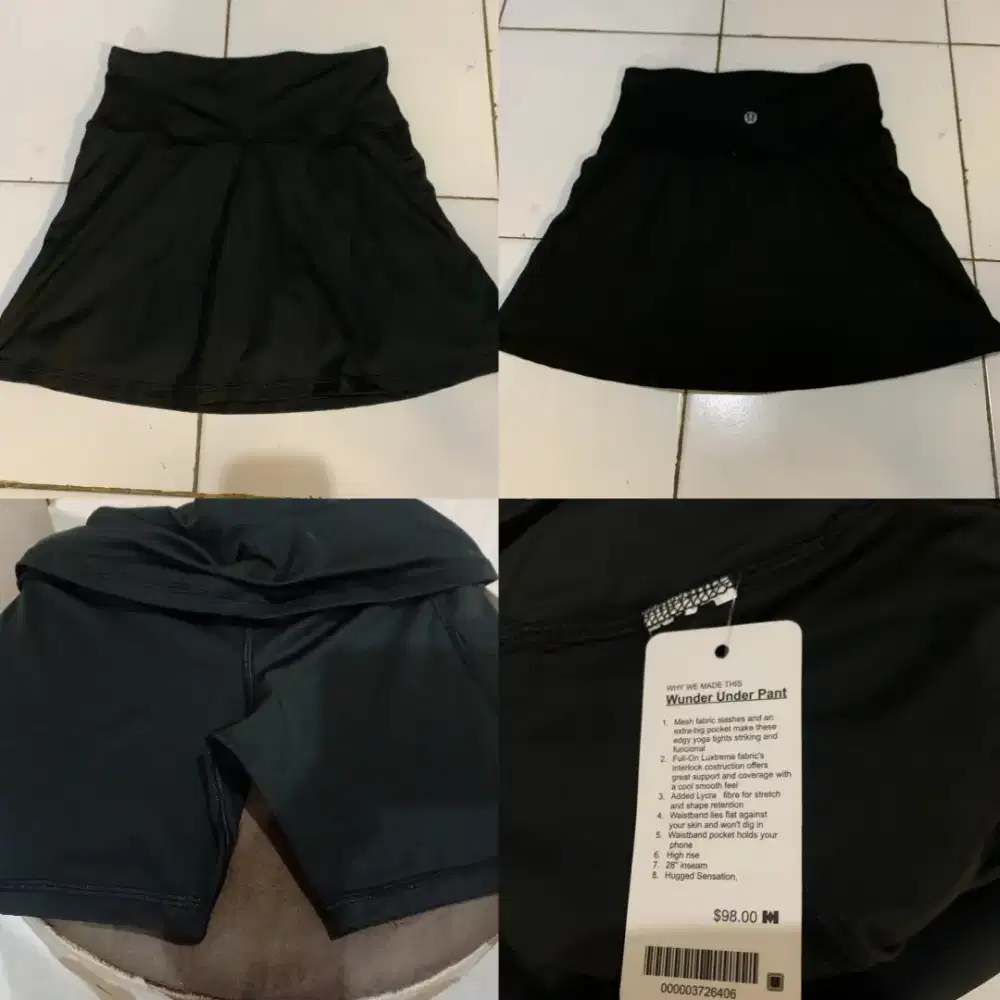 Rok celana hitam