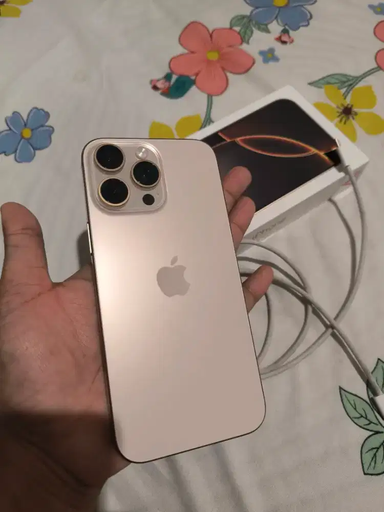 iPhone 16 Pro max 256 Titanium dessert RESMI