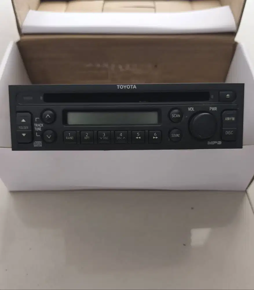 Head unit second ori. All New Toyota 2012