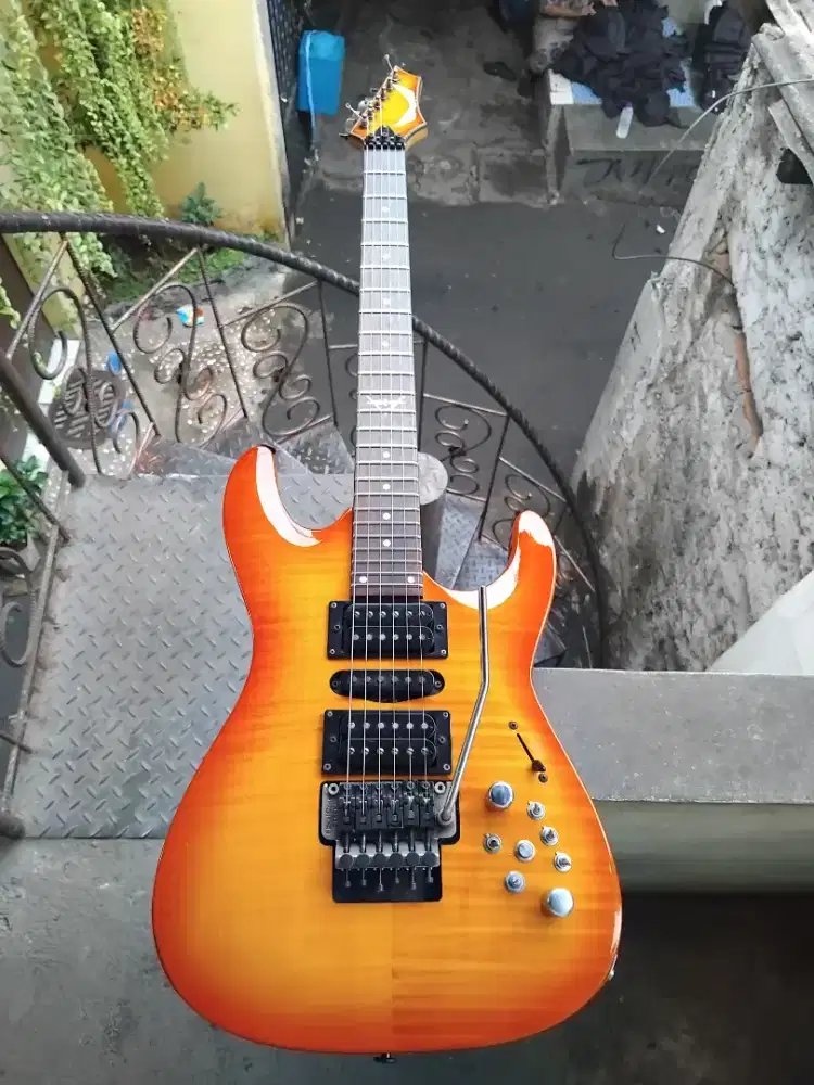 Dean C380F, not Ibanez, not Schecter