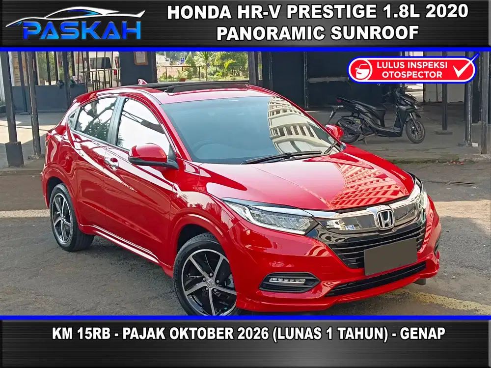 SUNROOF Km=15k GENAP Honda HRV 1.8 PRESTIGE 2020 HRV PRESTIGE 2020