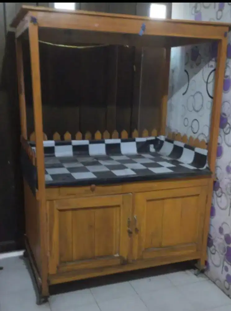 Dijual gerobak Kayu Angkringan