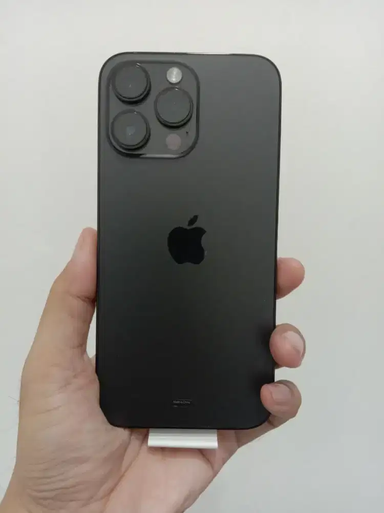 IPhone 14 Pro Max 128GB ibox, lengkap 95% mulus