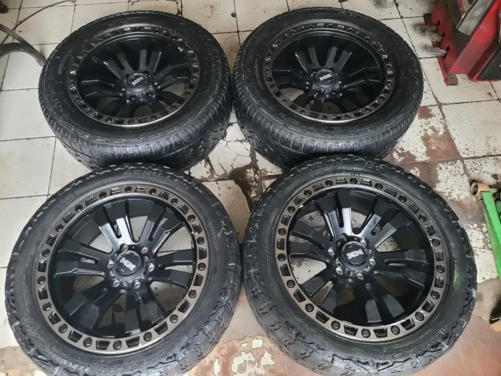 Velg Lenso Max Brutal R20 original paket ban bisa pajero fortuner dll