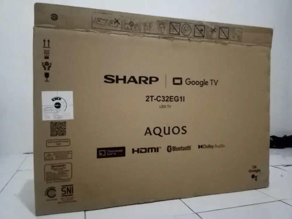 SHARP GOOGLE TV 32 Lengkap No Minus