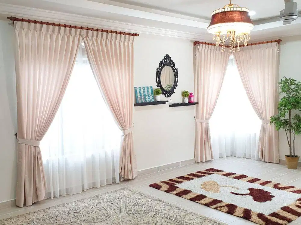 Toko Tirai Gorden Jendela Gordyn Mewah Hordeng Model Terbaru Murah