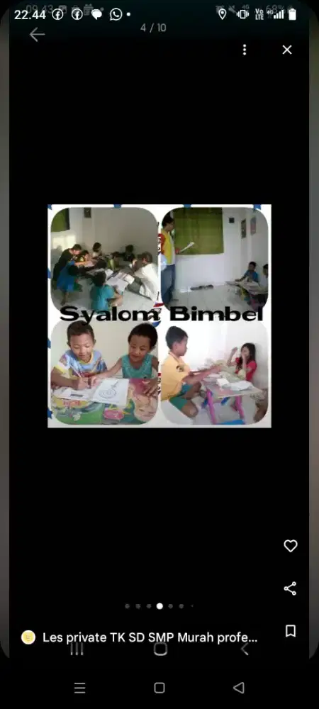 Les private TK SD SMP jakarta