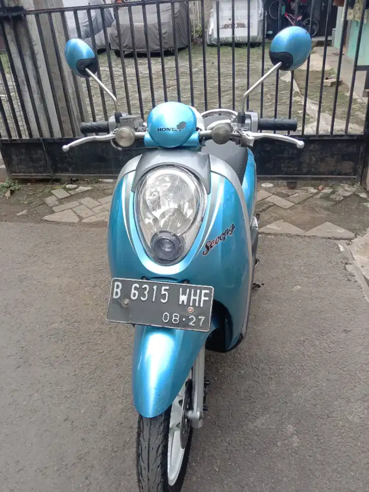 Honda Scoopy karbu THN 2012
