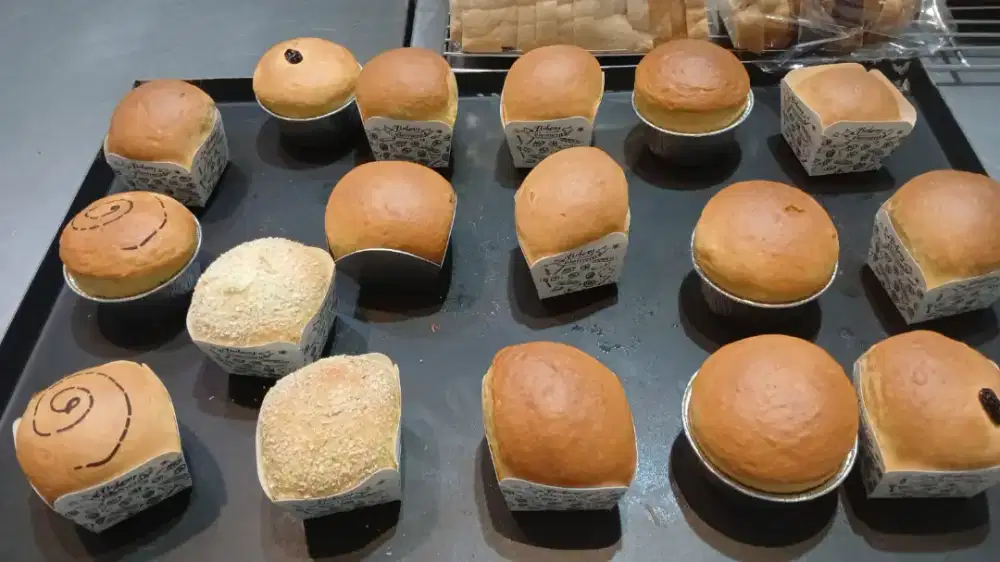 Baker pembuat roti dan bolu